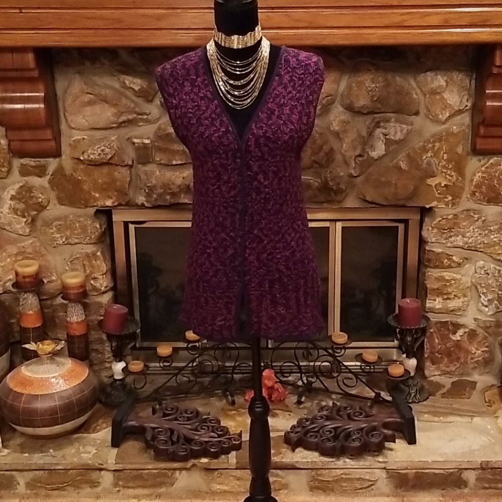 Crocheted Tunic Top / Vest